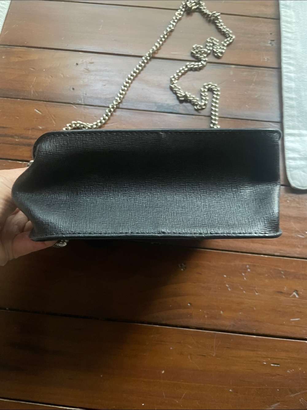 Furla Black Crossbody Bag with Gold Hardware - Picture 3 of 6